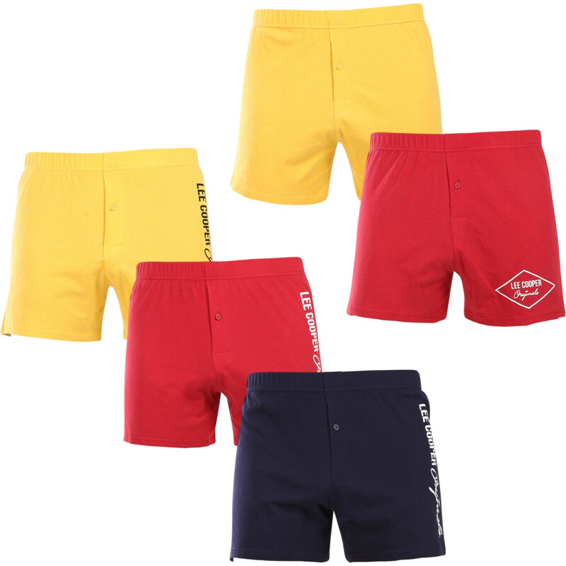 5PACK pánske trenky Lee Cooper viacfarebné (5xPO38819) 62353672