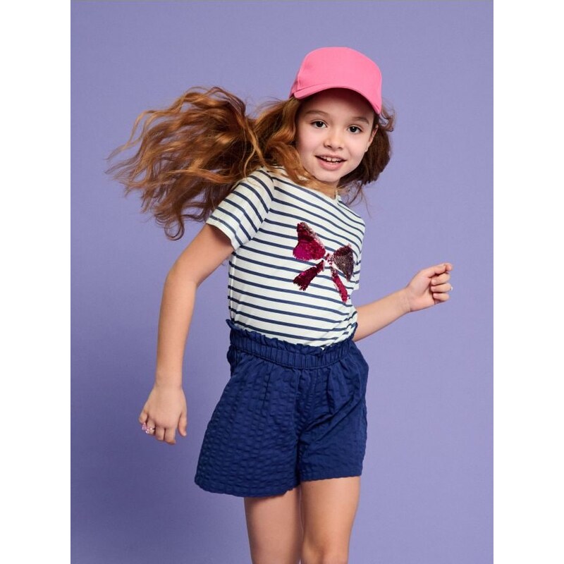 Sinsay - Tričko s krátkym rukávom - krémová 65763809