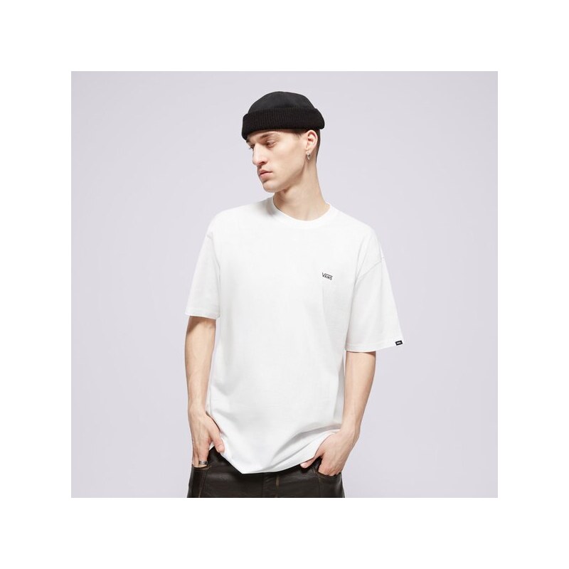 Vans Tričko Mn Left Chest Logo Tee White Muži Oblečenie Tričká 31686539