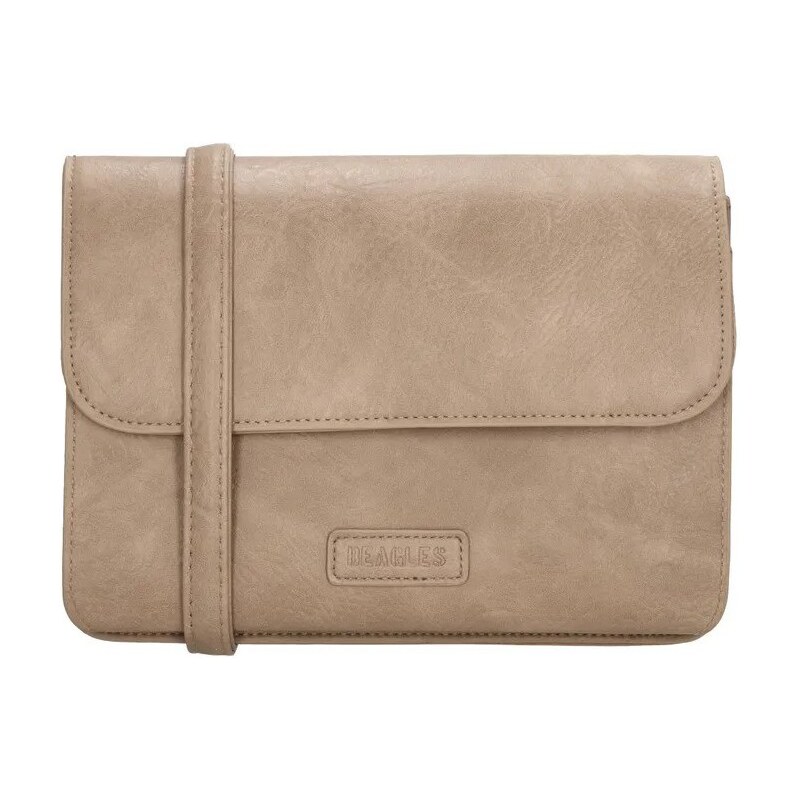 Beagles Béžová elegantná crossbody kabelka Eterna 62068203