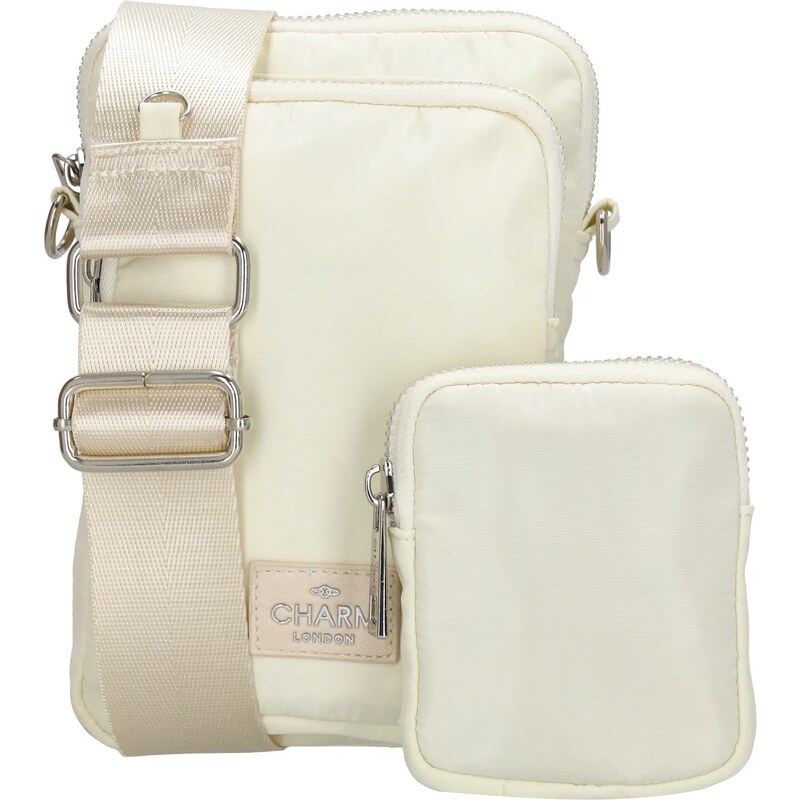 Charm London Biela elegantná kabelka na mobil „Daily“ 62068212