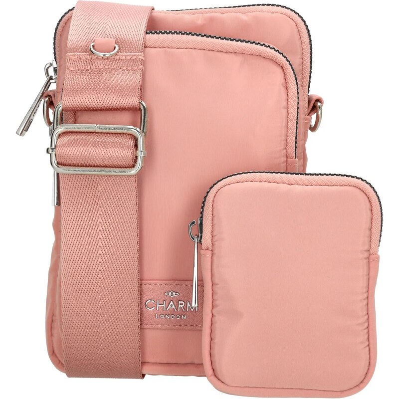 Charm London Ružová elegantná kabelka na mobil „Daily“ 62068213