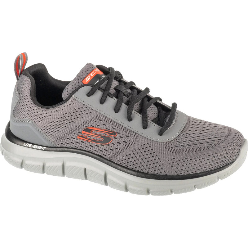 Sivé pánske bežecké tenisky Skechers Track - Leshur 232758-CCOR 62068632