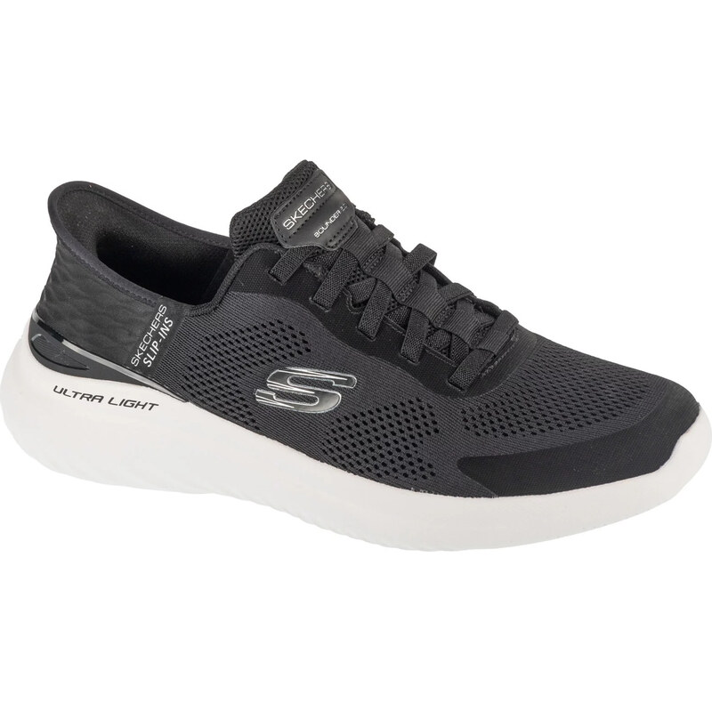 Čierne pánske športové tenisky Skechers Slip-Ins: Bounder 2.0 - 62068637