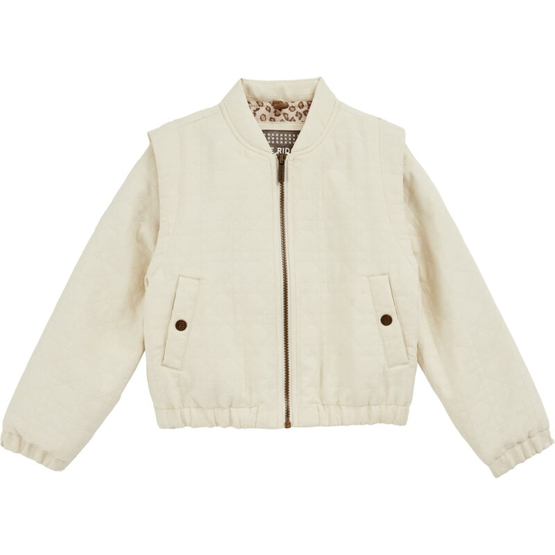 WE Fashion Prechodná bunda šedobiela 63135026