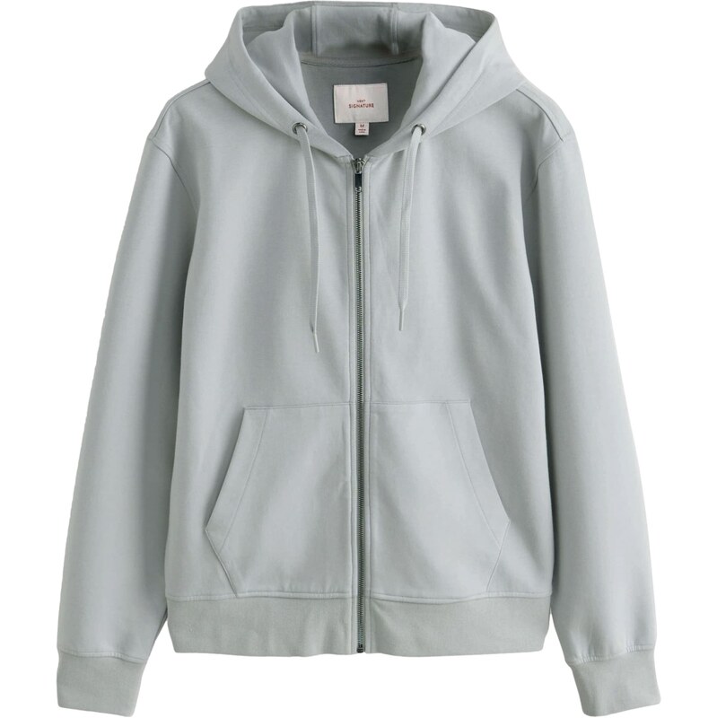 Next Tepláková bunda svetlosivá 62115615