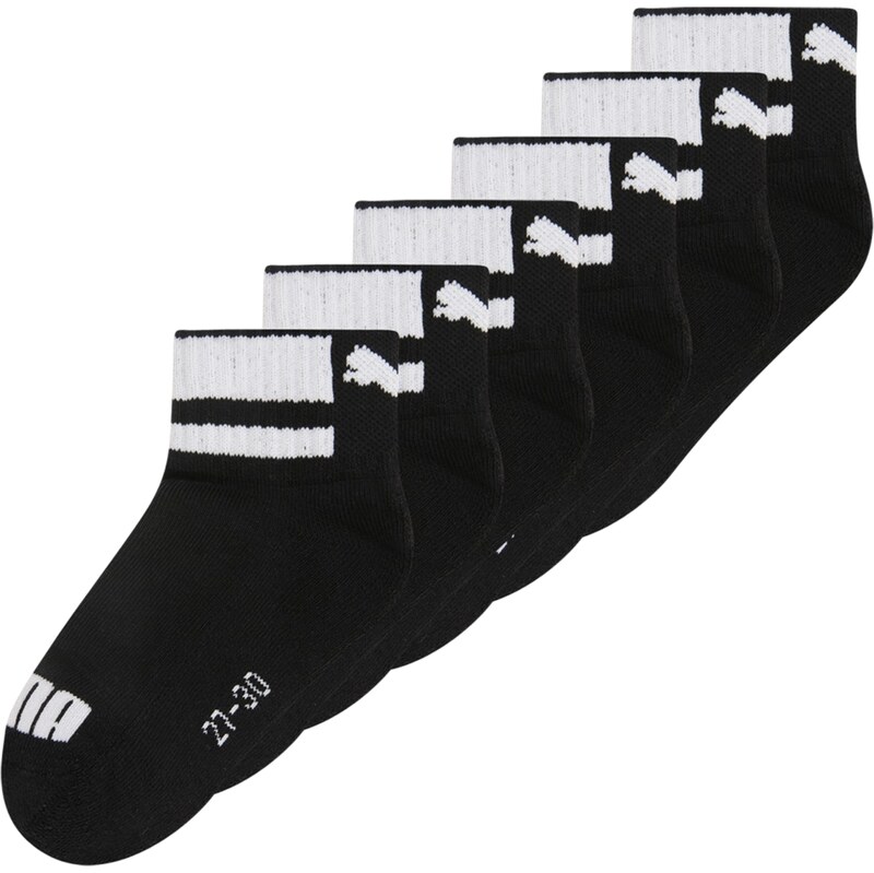 PUMA Ponožky čierna / šedobiela 62091726