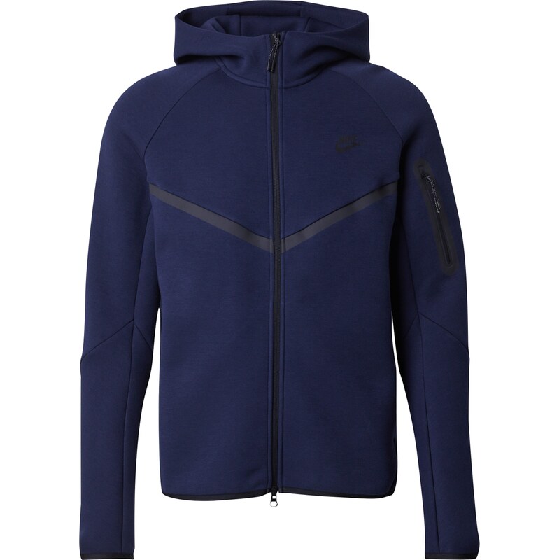 Nike Sportswear Tepláková bunda Tech Fleece námornícka modrá / čierna 62075206