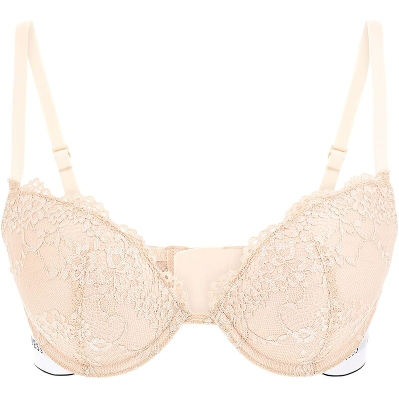 GUESS Podprsenka Belle pastelovo ružová 62091183