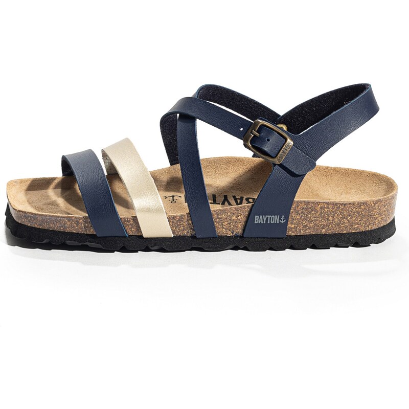 Bayton Sandále Gerone tmavomodrá / zlatá 63146145