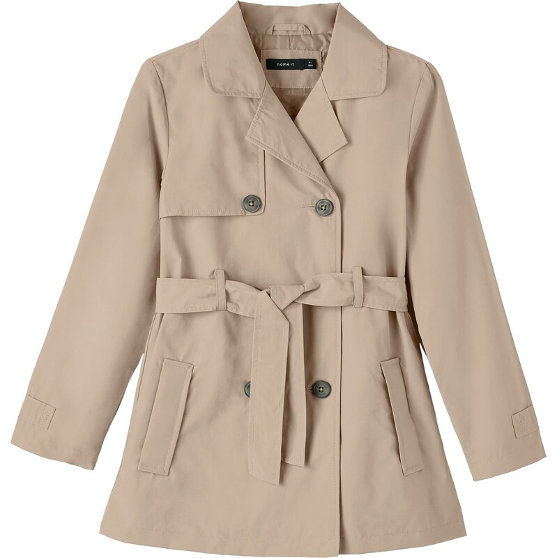 NAME IT Kabát NKFMadelin mokka 62899651