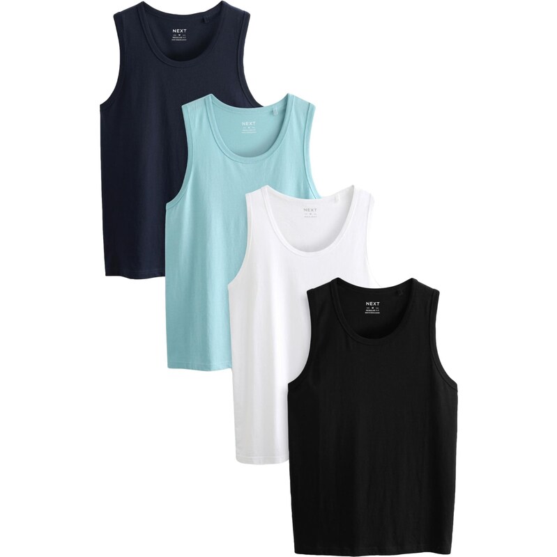 Next Tielko námornícka modrá / svetlomodrá / čierna / biela 62225598