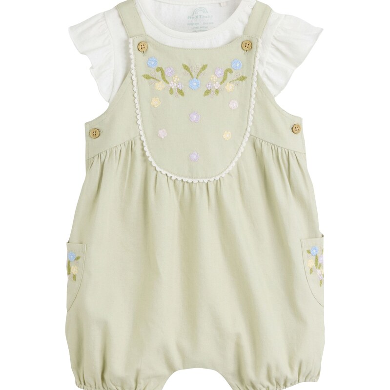 Next Set svetlomodrá / svetlozelená / biela 62091632