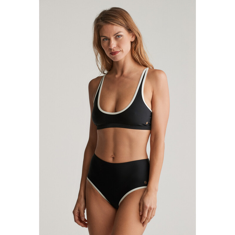 PLAVKY GANT BIKINI TOP BLACK 62084079