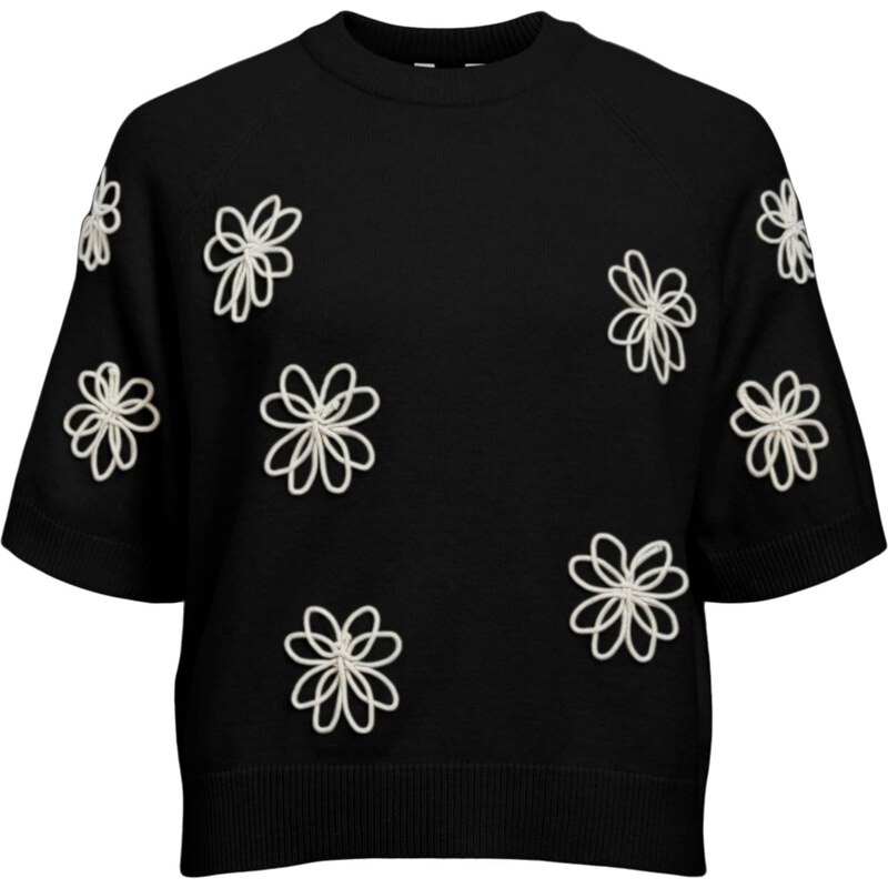 OBJECT Sveter OBJLANEY RUBIN čierna / biela 62091513