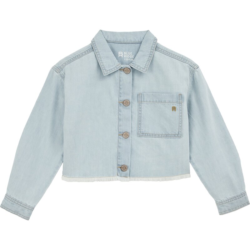 WE Fashion Prechodná bunda svetlomodrá 63135027