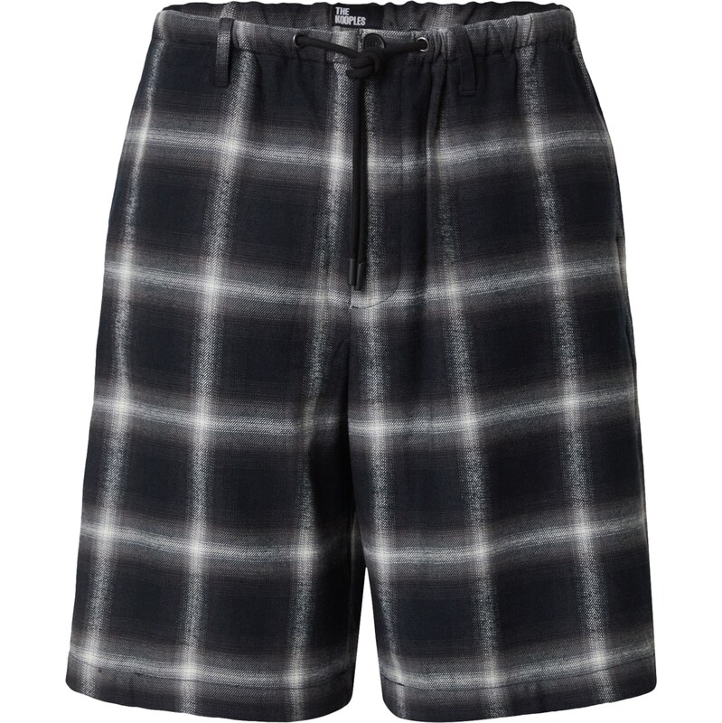 The Kooples Nohavice hnedá / čierna / biela 63212306