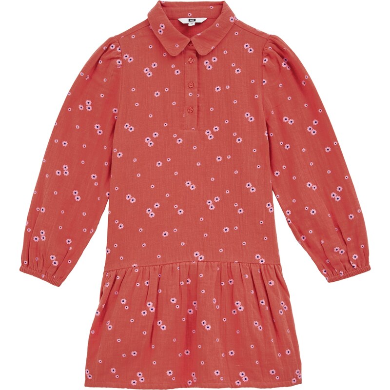 WE Fashion Šaty námornícka modrá / ružová / pastelovo červená 63151249