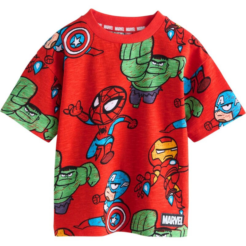 Next Tričko modrá / zelená / fialová / červená 62091636