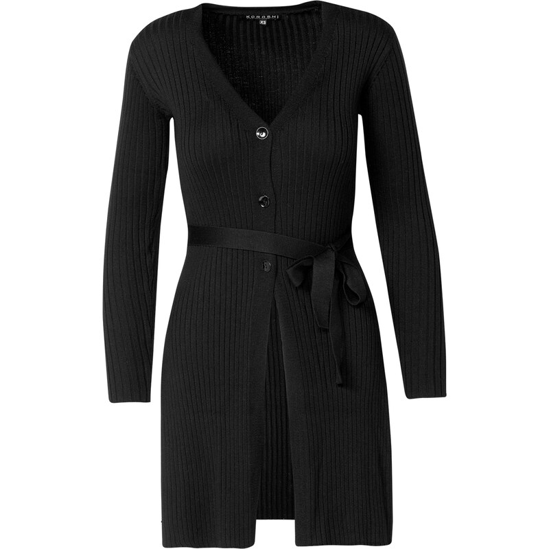 KOROSHI Kardigán čierna 62091667