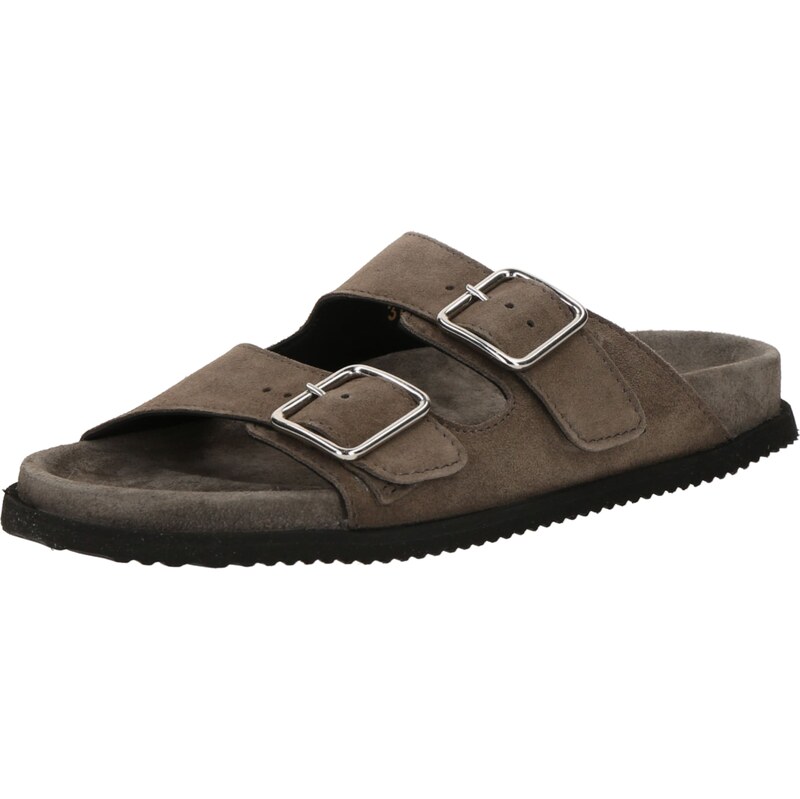 Garment Project Šľapky Blake čokoládová 63212293