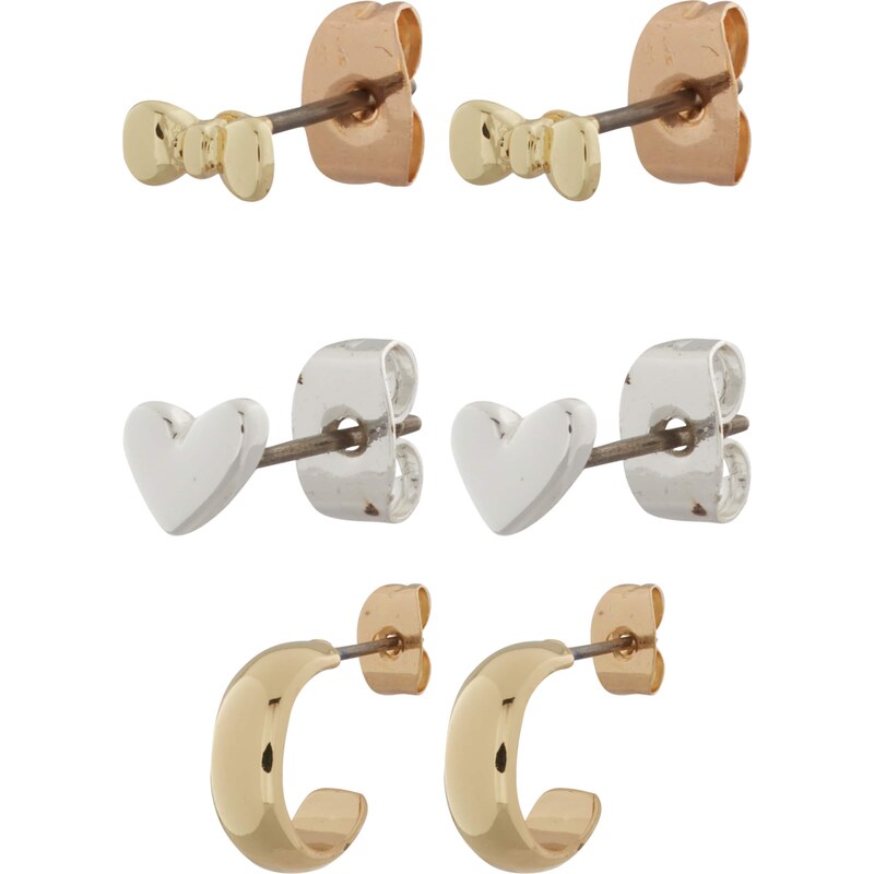 PIECES Náušnice PCFUNA zlatá / strieborná 63157990