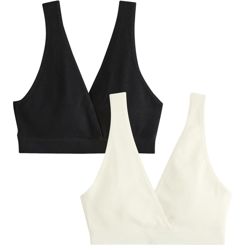 Next Podprsenka čierna / biela 62519620