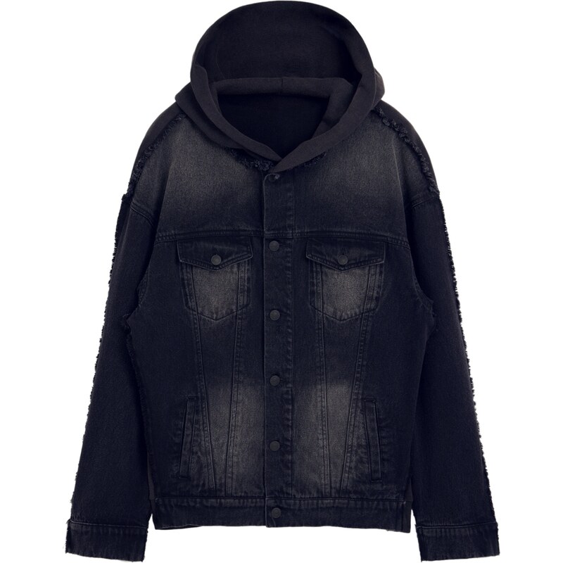 Desigual Prechodná bunda čierna 62111052