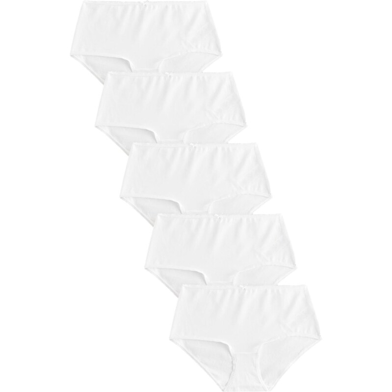 Next Nohavičky Cotton Rich biela 65676812