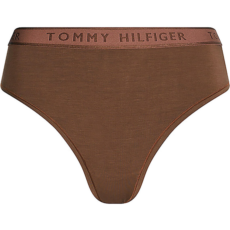 E-shop Dámske modalové tangá s vysokým pásom UW0UW03812-GTR - Tommy