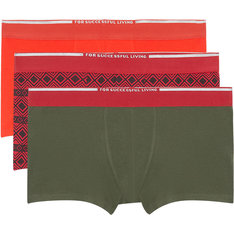 Pánske boxerky 3Pack 00ST3V-0QFAE-E6485 - Diesel 62122735