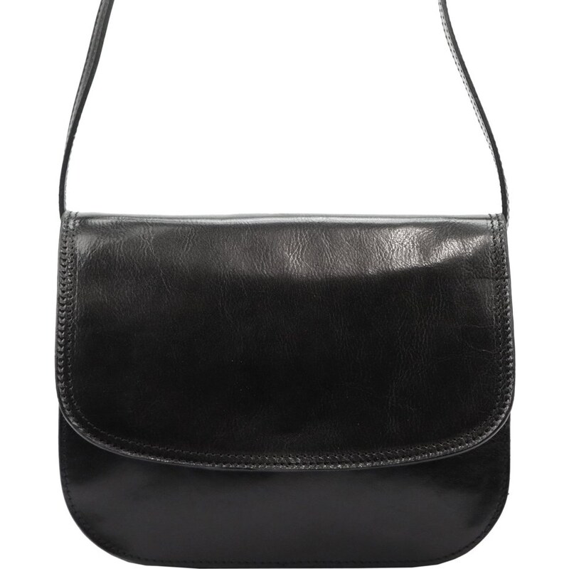 Florence Kožená kabelka Florence Zoja čierna 62126831