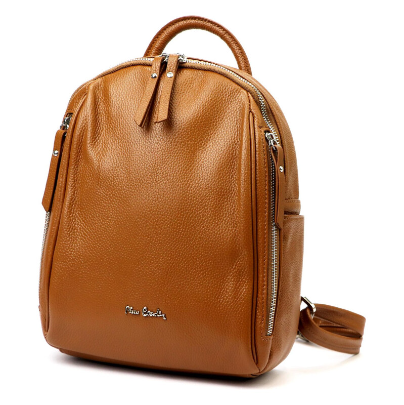 Dámsky kožený batoh Pierre Cardin hnedý (KZ56509) 8l 62178616
