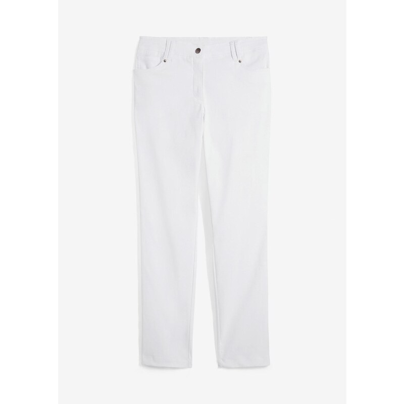 bonprix Bengalínové strečové nohavice s pohodlným pásom, Straight, 48433863