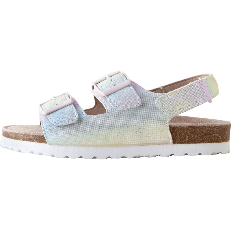 Next Sandále svetlomodrá / svetložltá / svetlofialová 65874780