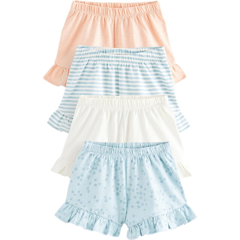 Next Nohavice pastelovo modrá / svetlomodrá / broskyňová / biela 62134036