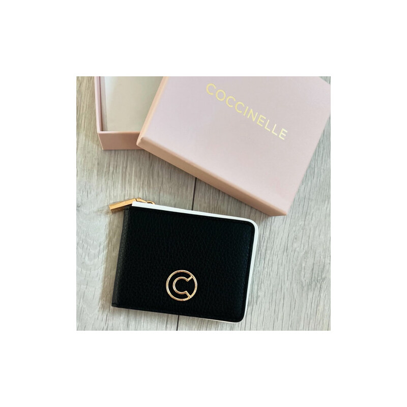 Coccinelle cardholder peňaženka čierna 49455214