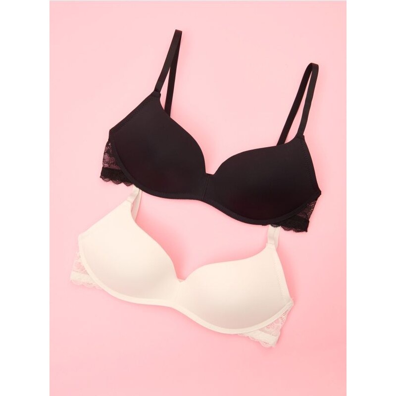 Sinsay - Push up podprsenka 2 pack - viacfarebná 65754512