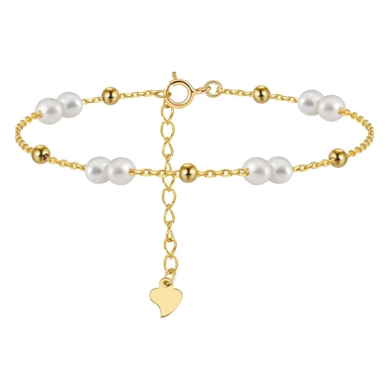 MAJYA Strieborný náramok LOTTY pozlátený 11734 65015173