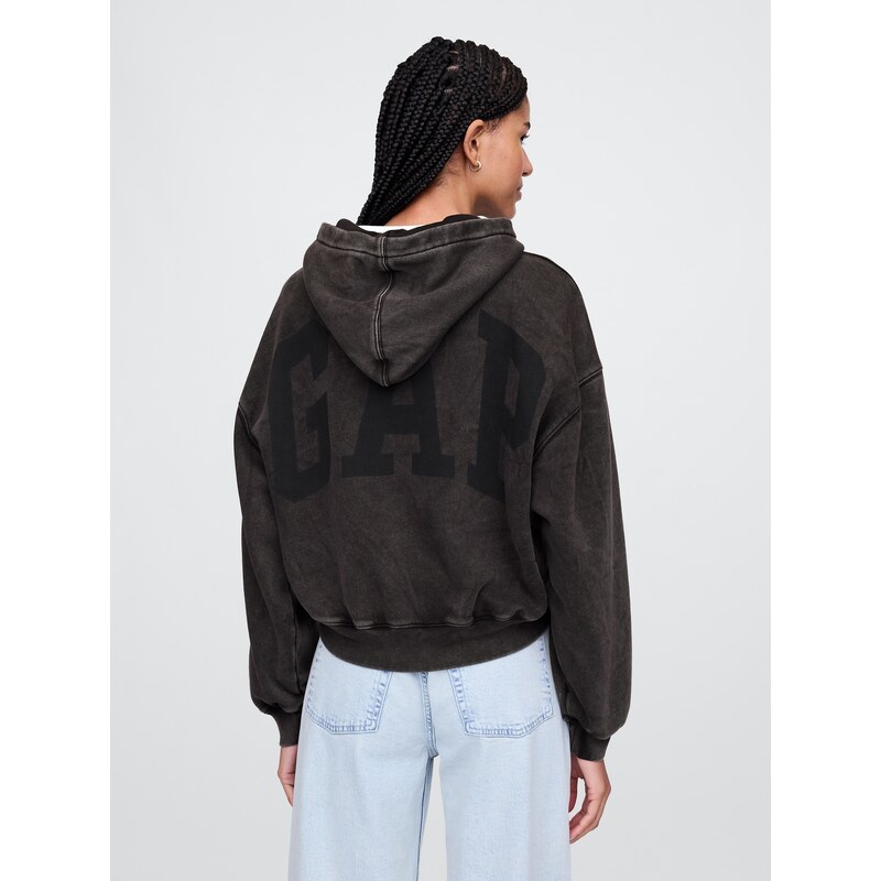 GAP Hoodie Logo Cropped - Womens 66685754