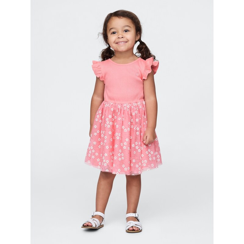 GAP Baby dress with tulle skirt - Girls 64672165