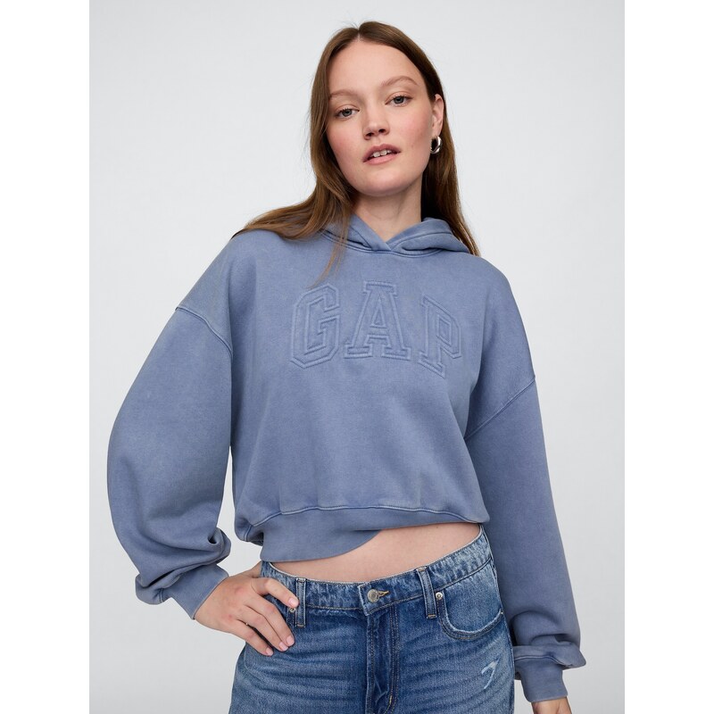 GAP Dámska Oversize crop mikina 746918-01 66266156
