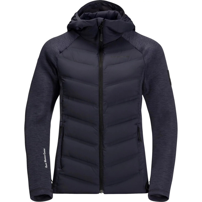 Tmavomodrá dámska športová bunda Jack Wolfskin Tasman Jkt W 1707272 65151340