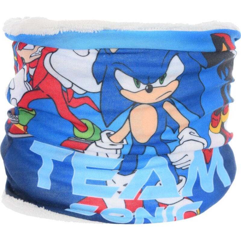 BASIC Modrý chlapecký nákrčník Sonic 65151324