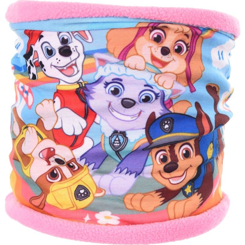 Ružový dievčenský nákrčník Paw Patrol 65151213