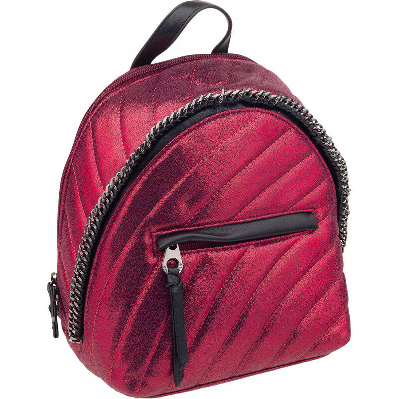 David Jones Vínový malý prešívaný batoh 5834-3 65151218