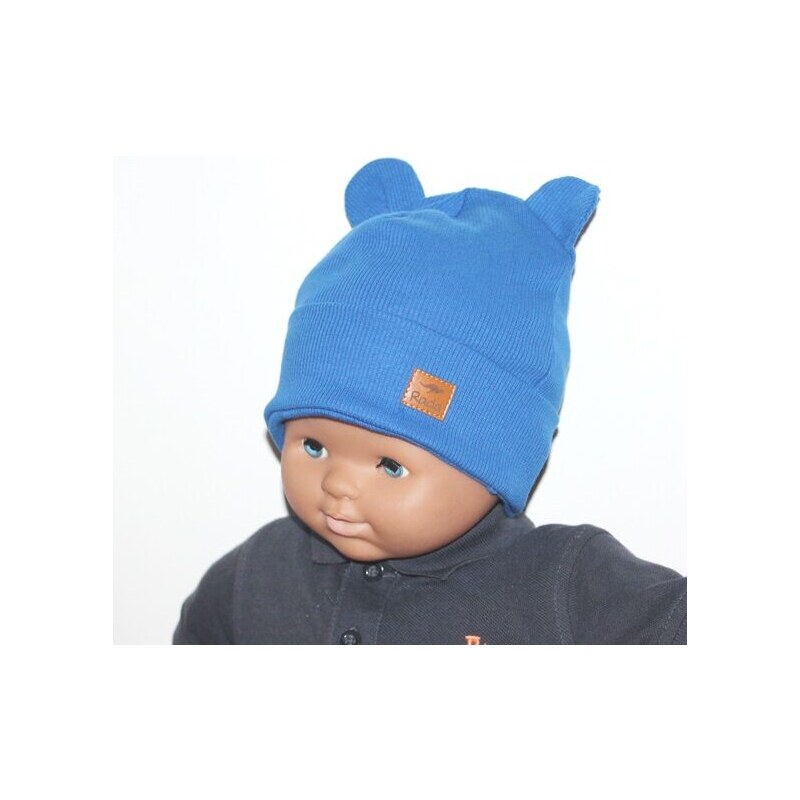 RADA Rebrovaná čiapka Janka Blue 46458084