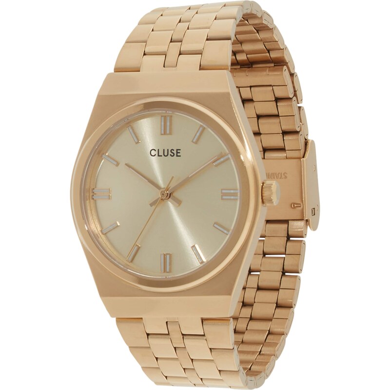 CLUSE Analógové hodinky Retro 70s zlatá 62164553