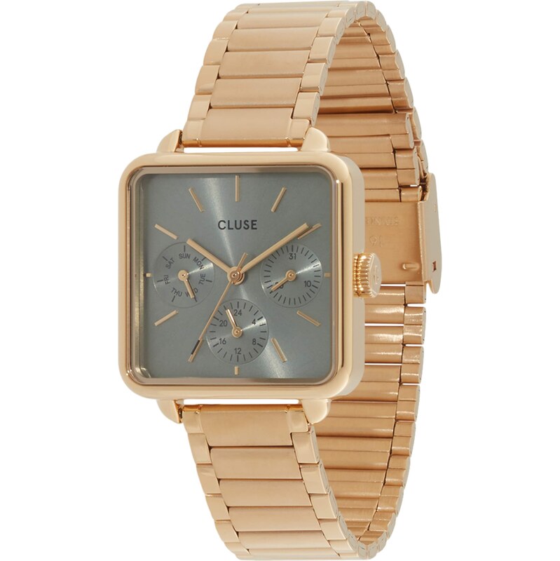 CLUSE Analógové hodinky La Tétragone zlatá 62164781