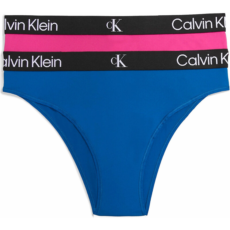 Dámske nohavice Micro Brazil 1996 2Pack QD5037E-C0Z - Calvin Klein 62163541